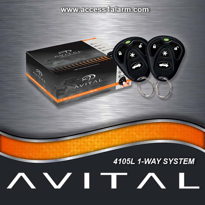 Avital 4105L 1-Way Remote Start System Avital 4105L 1-Way Remote Start System